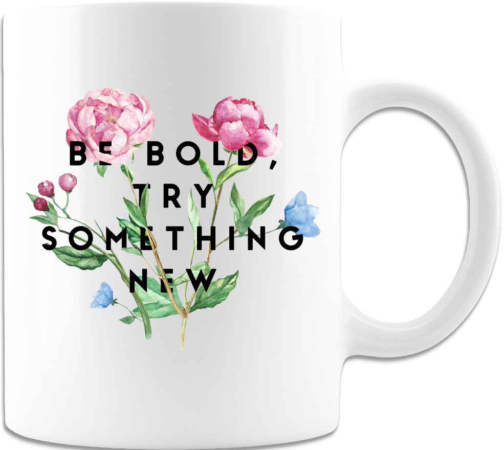 Motivational 11oz Coffee Mug - White